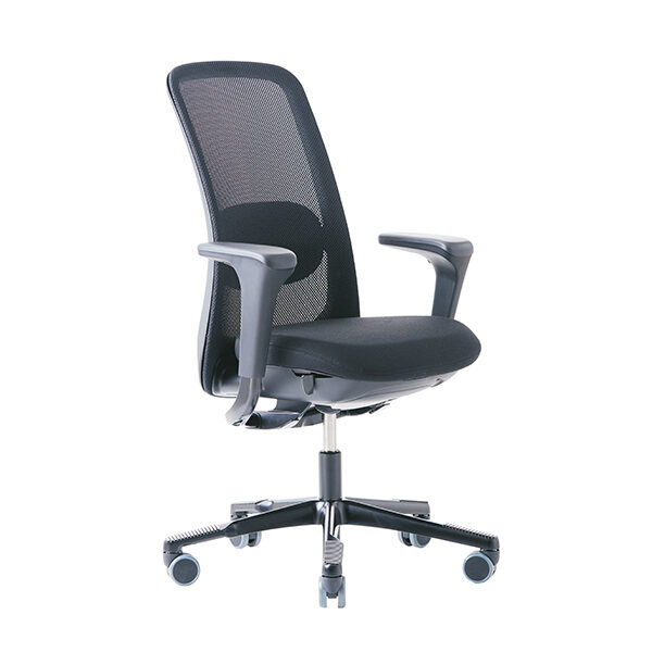 De HÅG Sofi 7500 ergonomische bureaustoel biedt optimaal zitcomfort met een verstelbare rugleuning en armsteunen, perfect voor kantoormedewerkers en docenten